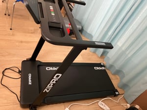 Zipro Laufband Elektrisch Colt – Klappbares Fitnessgerät für Zuhause Bis 12 km/h & 3-Stufen Steigung Leiser Motor mit Dämpfungssystem & Pulsmessung Kunden-Foto 9