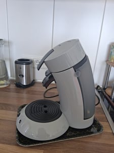 Philips HD7806/37 Original ECO Vapor DUSK White Filterkaffeemaschine, Senseo Pads, Kunststoffgehäuse Kunden-Foto 2