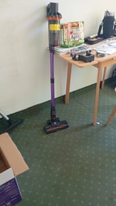 75000Pa Akku Hand Stielstaubsauger 600W/70mins Akkustaubsauger,Ultraleiser Staubsauger Kabellos SmartDisplay Leichter Antiverwicklung,handstaubsauger Kunden-Foto 2