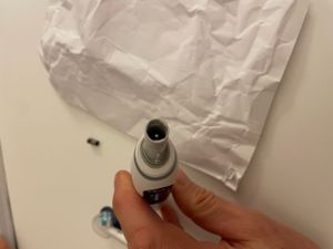 Artikel in Tüte und defekt