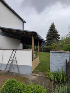Terrassenüberdachung weka Lucarno Gr. A 300x250 cm tauchimprägniert Kunden-Foto 1
