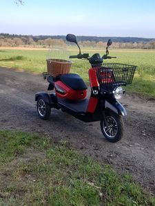Rolektro, E-Carrier 25 V.3 Lithium, Rot, mit XXL-Koffer, 60V-32,5Ah Akku, 1000 Watt Kunden-Foto 1