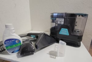 Grenintol Waschsauger 25.000 Pa, Teppichreiniger 400W, Nasssauger, 2 separate XL-Tanks 2,0L 0,8L, Polsterreiniger, Fleckenreiniger, Sofa Auto Matratze Kunden-Foto 3