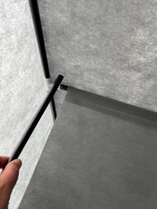 Stoffschrank 150x60x45 cm Kleiderschrank mit Kleiderstange und Ablagen Faltschrank Reißverschluss Seitentasche Fächern Steckschrank Garderobe Retoo Kunden-Foto 3