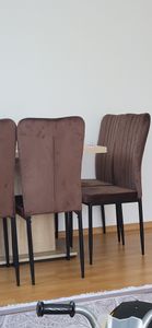 Albatros Esszimmerstühle mit Samt-Bezug 6er Set MODENA, Schwarz - Stilvolles Vintage Design, Eleganter Polsterstuhl am Esstisch - Küchenstuhl oder Stuhl Esszimmer mit hoher Belastbarkeit Kunden-Foto 2