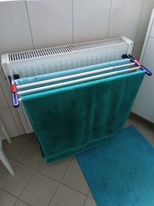 Handtuchhalter für die Heizung