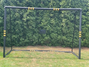 Racetex Fussballtore für Garten Kinder und Erwachsene mit [Anti-Rost Beschichtung] - Fußballtor Kinder inkl. Erdanker für optimalen Halt - Tor 300 cm Kunden-Foto 1