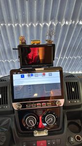 Autoradio Android da 10,1" con CarPlay per Fiat Ducato, Citroën Jumper e Peugeot Boxer (2007-2024) con navigatore GPS, Wi-Fi, Bluetooth, DAB+, SWC e USB (2 GB + 64 GB) Foto del cliente 1