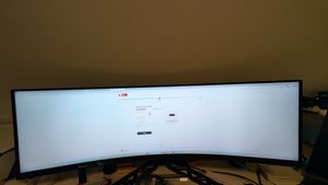 Lenovo Legion R45w-30, 113 cm (44.5"), 5120 x 1440 px, DQHD, LED, 12 ms, Czarny Zdjęcie produktu od klienta nr 1