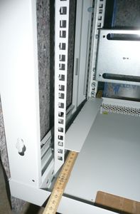 Extralink Netzwerkschrank 19 Zoll 12HE 600x450 Wandmontage Grau Kunden-Foto 1
