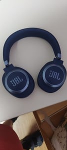 JBL Live 770NC Drahtloses Headset Bluetooth-Headset Telefonieren/Musik Weiß Kunden-Foto 1