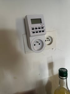 Minuterie de prise numérique programmable FRANELEC Photo du client 1