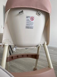 Milo Hochstuhl mit Tisch, grau Kunden-Foto 4