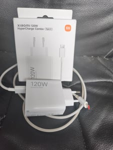 Super szybka ładowarka Xiaomi 120W HyperCharge Combo (Type-A) UE, z kablem w zestawie, biała Zdjęcie produktu od klienta nr 2