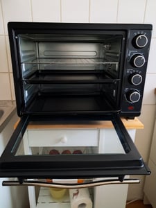 Z-LINE TT-EV35, 35 L, Čierna, Voľne stojaci, Otočné, 100 - 230 °C, Nerezová oceľ Fotografia od zákazníka č. 1