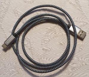deleyCON 5m Nylon Micro USB Kabel Ladekabel Datenkabel Metallstecker Laden & Synchronisieren Handy Smartphone Tablet Kunden-Foto 1