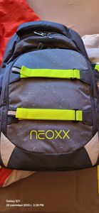 neoxx zaino della scuola con scomparto per laptop Active Pro School Backpack Splash In Black nero Foto del cliente 1