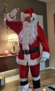 Costume Da Babbo Natale Per Bambini 4 Pezzi - Per Bimbi 1-8 Anni, Tessuto Morbido, Per Feste E Fotografie