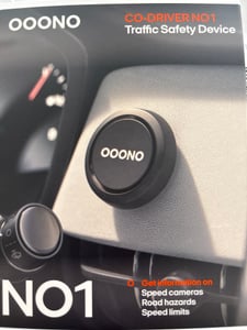OOONO CO-DRIVER, Černá Fotografie od zákazníka č. 1