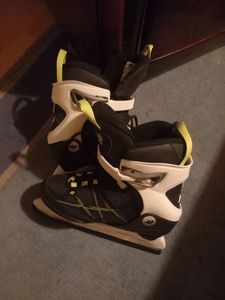 K2 ALEXIS ICE patins à glace, femmes, taille 40,5, gray - green ; 25G0510.1.1.095 Photo du client 1