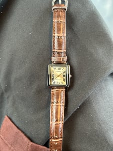 Casio LTP-V007L-9B, Leder, Mineral, SR626SW, 3 Jahr(e), 31 mm, 22 mm Kunden-Foto 1