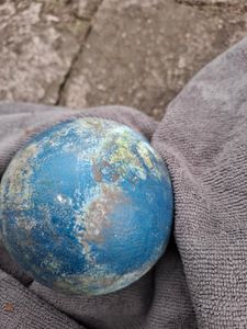 Leichtathletikball aus Gusseisen 4 kg Kunden-Foto 1