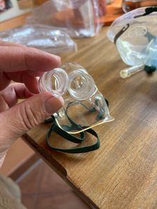 Inhaliergerät Zubehör Maske Vernebler  Filter Inhalator Schlauch Komplettset-Zubehör Set Kunden-Foto 4