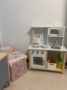 Cucina in legno XXL per bambini - con LED, accessori ed elementi interattivi Foto del cliente 7