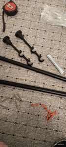 Voppi Gardinenstange Moderi 2-läufig 440 cm 19+19 mm weiß, moderne Vorhangstange, einfache Wandmontage Kunden-Foto 1
