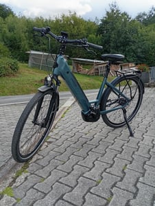 PROPHETE GENIESSER 5.0 Damen City E-Bike 28" | AEG ComfortDrive II Mittelmotor 70 Nm, 600 Wh Akku bis 170 km, Riemenantrieb Kunden-Foto 1
