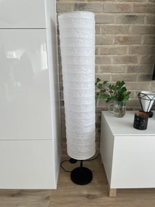 Stehlampenschirm aus Reispapier, 94 cm, 37 Zoll, Lampenschutzhülle aus Reispapier für Wohnzimmer und Schlafzimmer Kunden-Foto 1