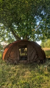 Lucx Leopard Bivvy Angelzelt für 1–3 Mann – wasserdichtes Karpfenzelt mit herausnehmbarer Bodenplane mit Reißverschluss & 10.000 mm Wassersäule Kunden-Foto 1