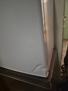 homeX FM1015-B Mini Gefrierschrank, Gefriertruhe klein - 33L Nutzinhalt, 4-Sterne Gefrierbox, Freezer, Tiefkühlschrank Kunden-Foto 2