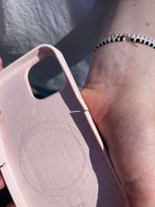 Apple MM293ZM/A, Hauthülle, Apple, iPhone 13, 15,5 cm (6.1"), Blau Kunden-Foto 6