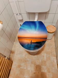 SCHÜTTE WC Sitz BALANCE High Gloss mit MDF Holzkern, hochglänzender Toilettendeckel mit Absenkautomatik, Klobrille Kunden-Foto 1