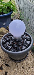 20kg Polierter Kiesel Glanzkies Flusskiesel Kieselsteine Gartenkies Zierkies * Kunden-Foto 1