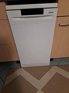 Gorenje GV583C10, W pełni wbudowany, Wąski (45 cm), Biały, Dotyk, 3 kosz., Kosz Zdjęcie produktu od klienta nr 3