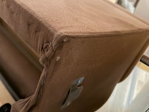 Masseno Narożnik CASONE R-S z funkcją spania i pojemnikiem na pościel Kształt U, Rozkładana sofa, Rogówka - Beżowy, MONOLITH 09 Zdjęcie produktu od klienta nr 10