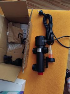 SunSun CUV-224 Teichklärer 4500 l/h / 24 W UVC, Vorklärgerät für Teichfilter & Teichpumpe, Wasserklärer mit UV-Lampe, Lichtfilter zur Algenbekämpfung Kunden-Foto 1