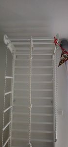 Sprossenwand aus Holz Kinder Sport Kinderzimmer | Kletterwand Kinder | Spielplatz Kunden-Foto 2