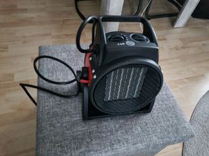 JOIEYOU Keramický ohřívač s ventilátorem 2000W Elektrické ohřívače Energeticky úsporný elektrický ohřívač Elektrický ohřívač s ventilátorem a ochranou proti přehřátí Stavební ohřívač Ohřívač pro staveniště Garáž Dílna Fotografie od zákazníka č. 1