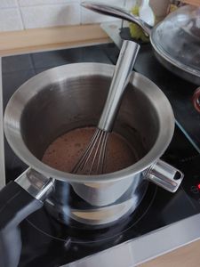 Milchtopf Simmertopf 1,2 Liter Doppelwandig Kunden-Foto 2