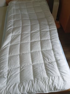 Niceplus, ochranná vrstva na matrac, 180 x 200 cm, ergonomická, hrúbka 7 cm, viskoelastická pena, pohodlná vrstva na matrac, typ H3 Fotografia od zákazníka č. 5