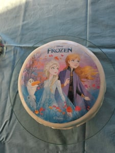 La Reine des Glaces 2 Automne Dessus de gâteau en papier alimentaire Photo du client 1
