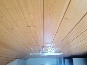 Selltec LED Deckenleuchte MINCIO Lichtfarbwechsel CCT, dimmbar, Fernbedienung silber Wohnzimmer, Schlafzimmer, Flur Kunden-Foto 2