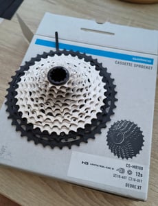Shimano CS-M8100-12, Fahrradritzel, Mountainbike, Schwarz, Edelstahl Kunden-Foto 1