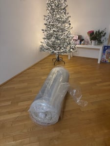 COMHOMASofa Big-Sofa, L-förmige Sofa, Couch Ecksofa, Chaiselongue Schlafsofa mit tiefer Sitzfläche und breiten Armlehnen, Cordstoff, beige-R Kunden-Foto 4