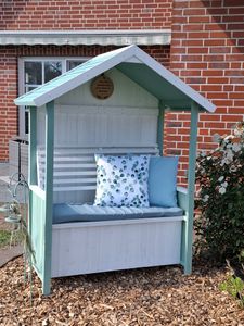 heimtexland ® Venkovní polštáře Lotus Effect 45x45 Zahradní dekorativní polštáře Vodoodpudivé venkovní obývací dekorativní polštáře Typ742 Námořní západ slunce Fotografie od zákazníka č. 1