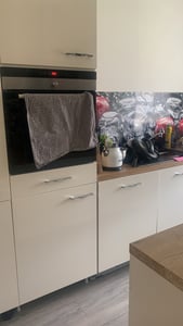 Küchenrückwand Gewürze 60 x 200 cm – monolithische ABS-Platte mit Direktdruck, Spritzschutz Küche & Bad, Fliesenspiegel Kunden-Foto 4
