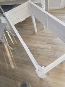 needs&wants® Drevený vyvýšený záhon pre záhradu balkón terasa, sada boxov na rastliny obdĺžniková úzka s fleecovou fóliou, bylinkový záhon box na rastliny deco Fotografia od zákazníka č. 1
